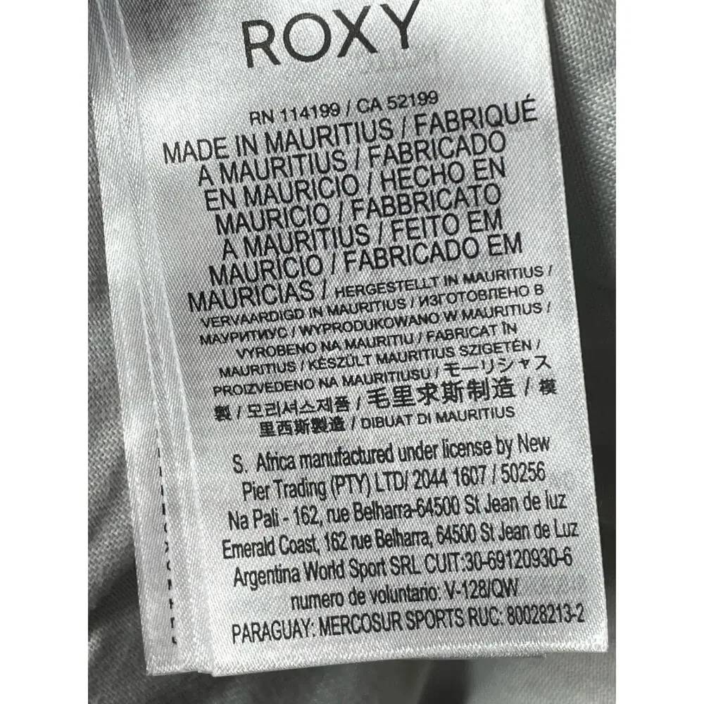 Roxy NEW Straight Jeans Womens Size 26 Raw Fray Hem Whiskering Stretch